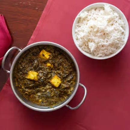 Palak Paneer.