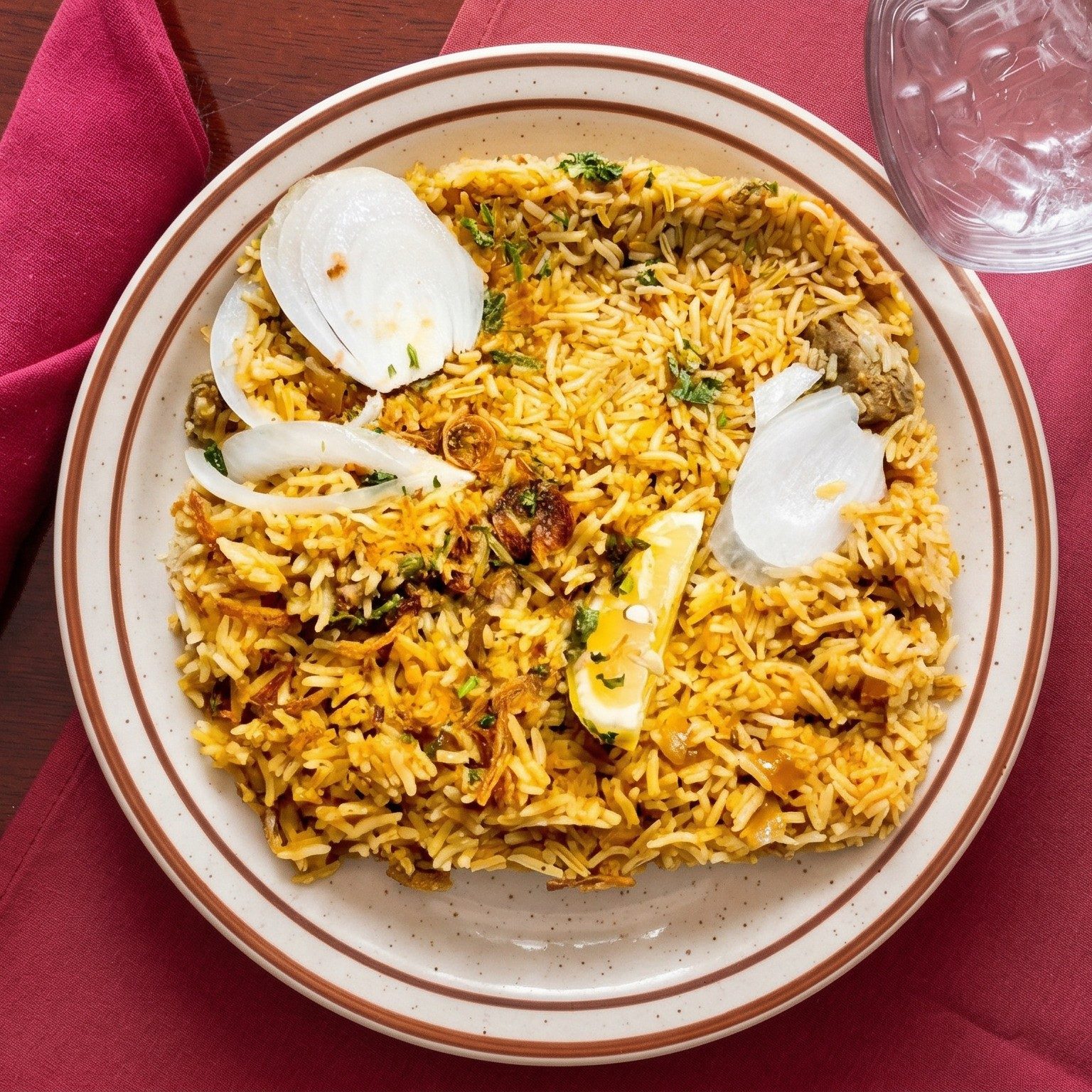 Lamb Biryani.