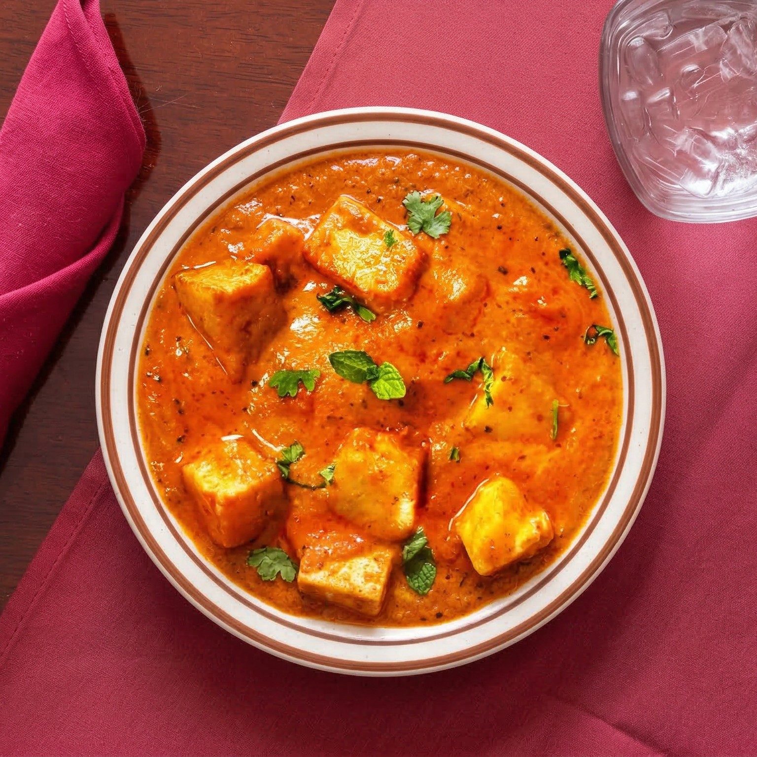 Paneer Tikka Masala.