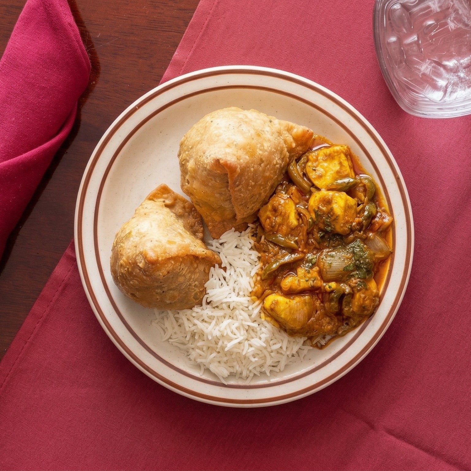 Chicken Jalfrezi.