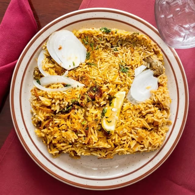 Lamb Biryani.