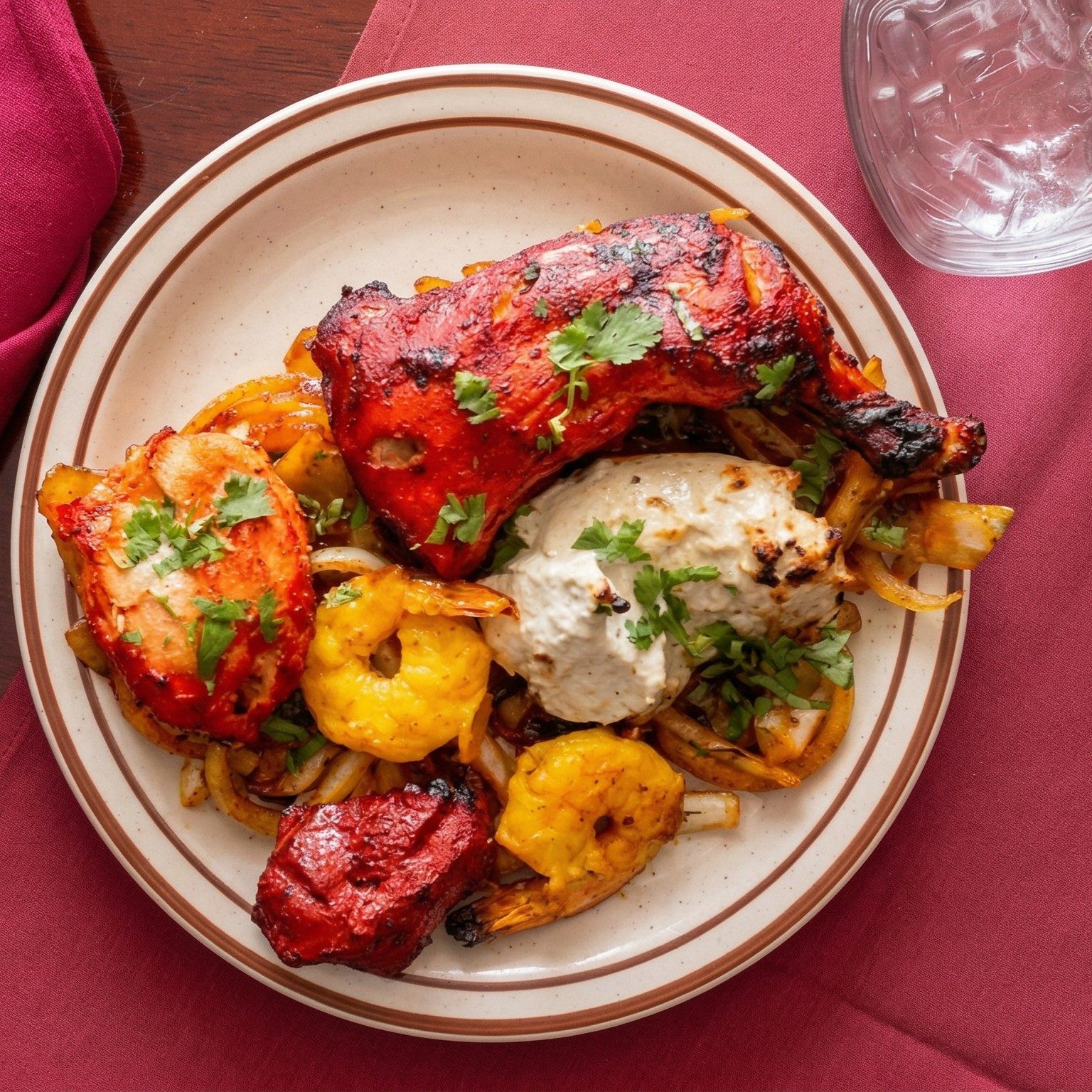 Tandoori Mixed Grill.