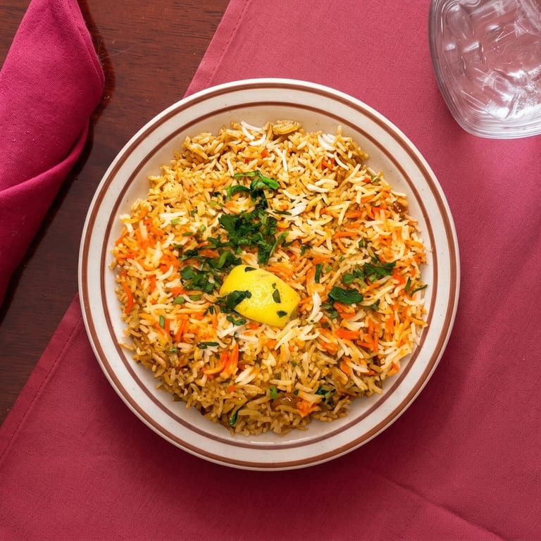 Delicious Shrimp Biryani