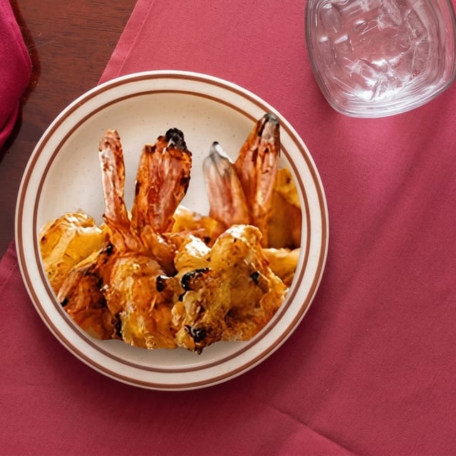 Shrimp Tandoori.
