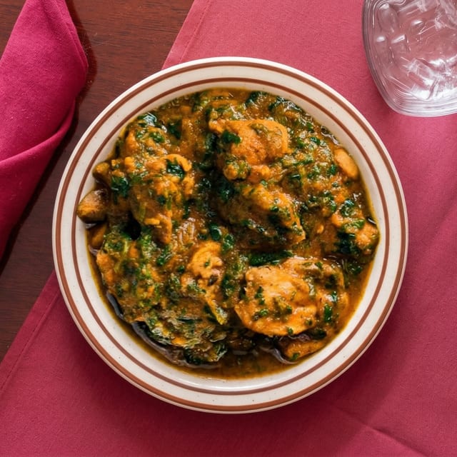 Chicken Saag.