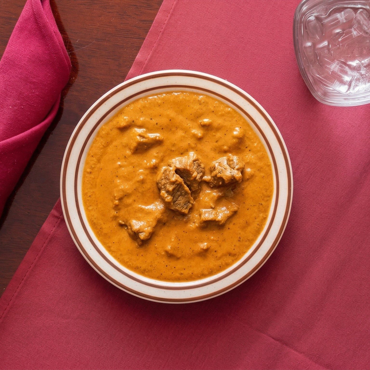 Lamb Tikka Masala.